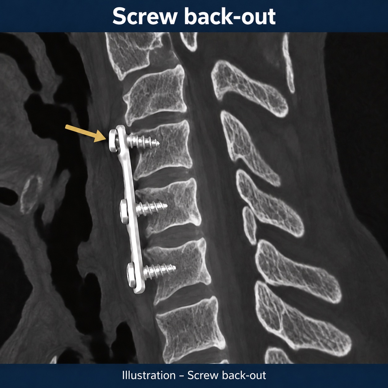 Illustration - Screw back-out