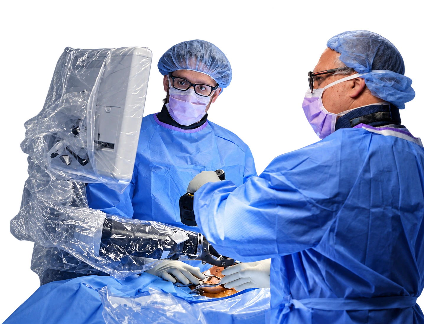 Dr. Louis G. Cornacchia III and the surgical team at Apteum Spine